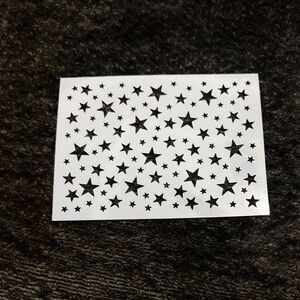 Star Pattern Stencil